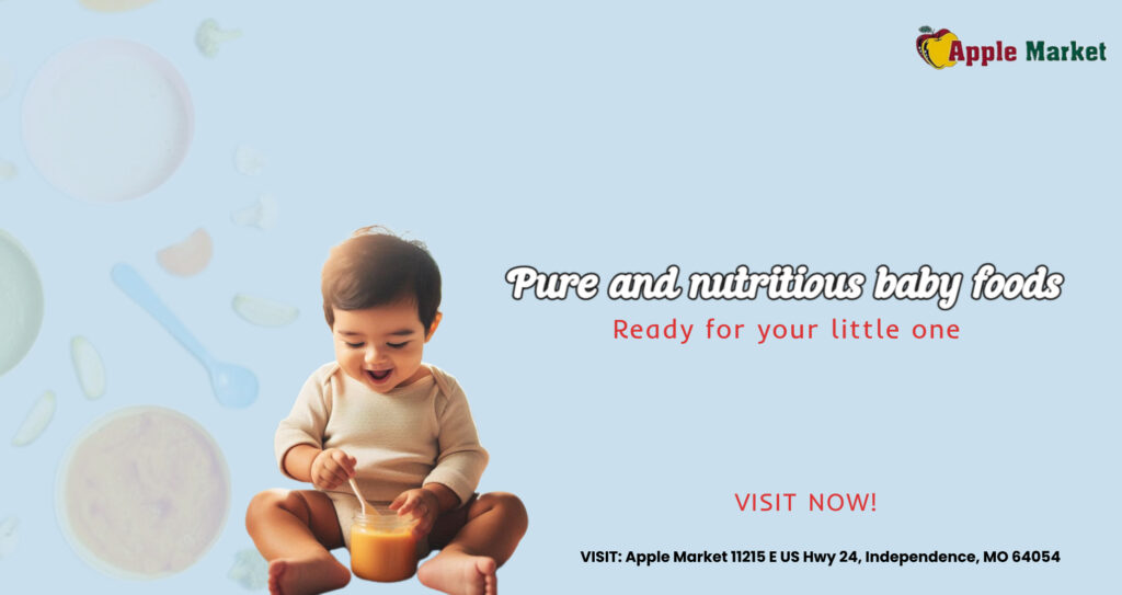 Pure and nutritious baby foods at Sterling Grocery Store in Independence, MO|Grocery store near me Independence, MO