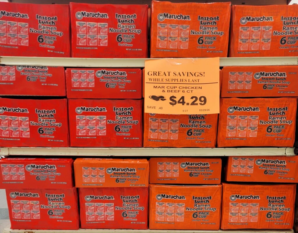 Maruchan Ramen at Sterling Apple Market
